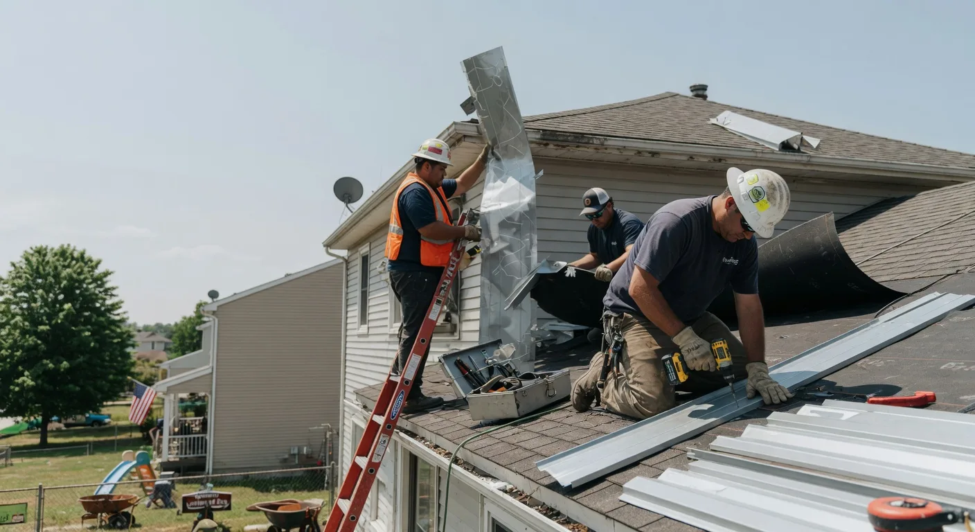 Metal Roofing Installation in Potts Camp, MS near me